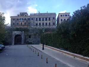 The exit from Faliraki through the city walls